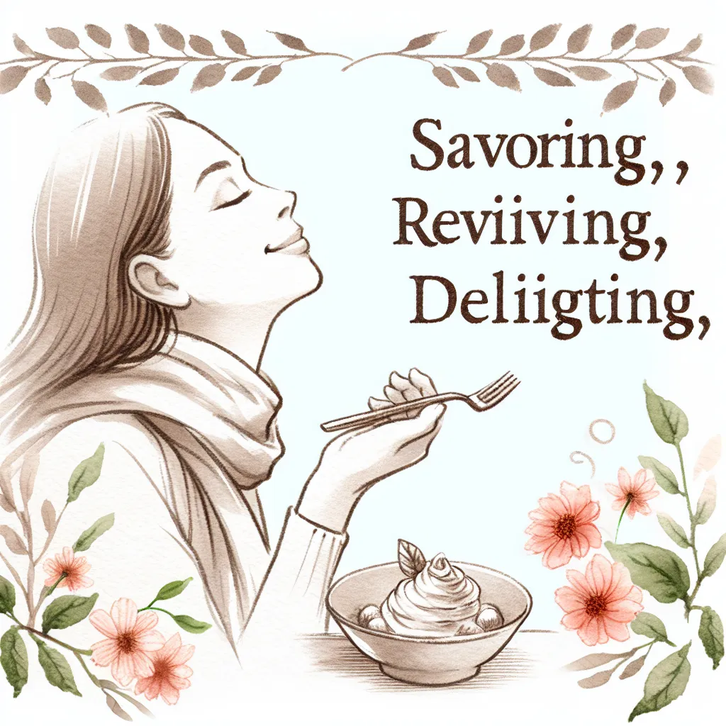 savoring-reviving-delighting-