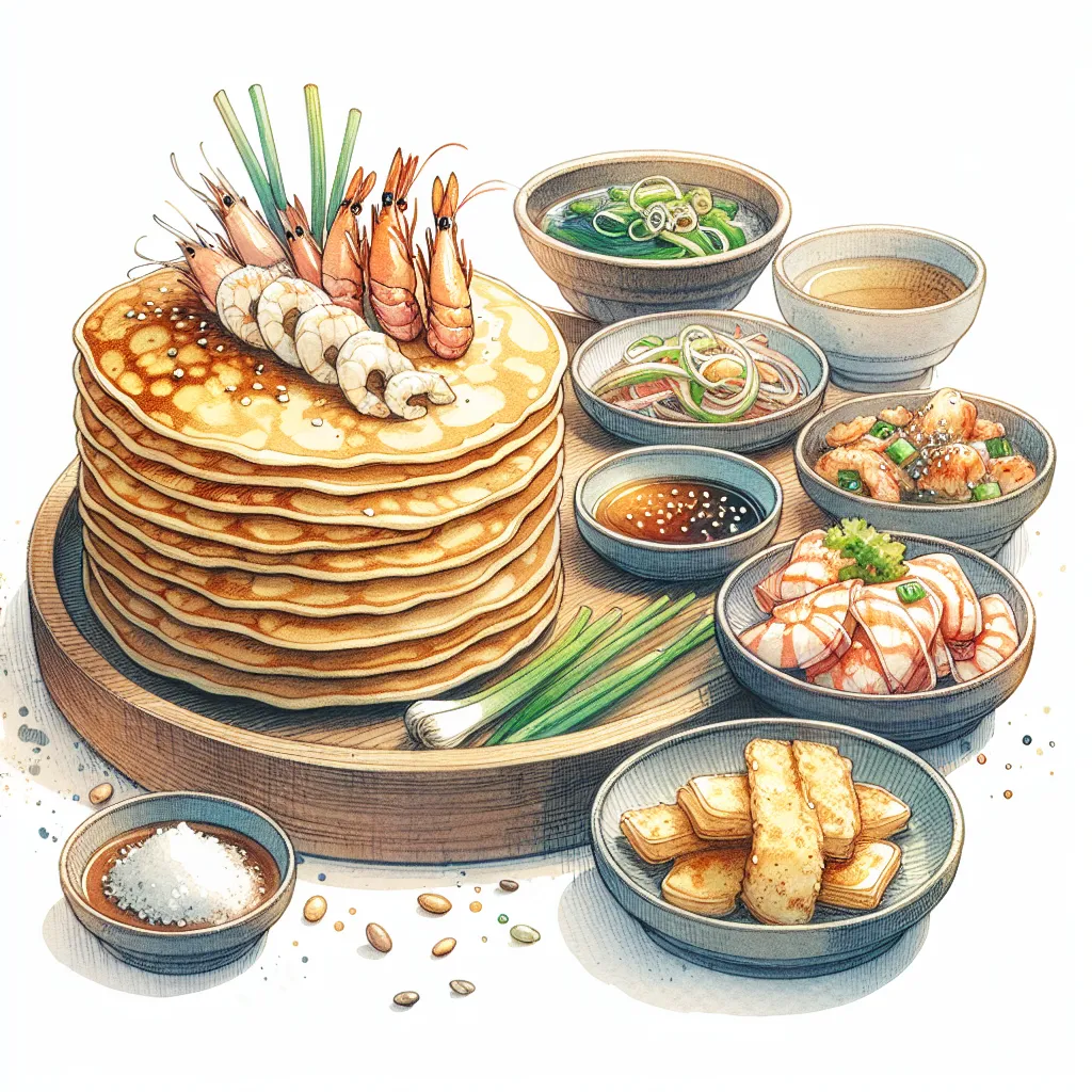 맛있는 한식-보석-해산물-팬케이크 등