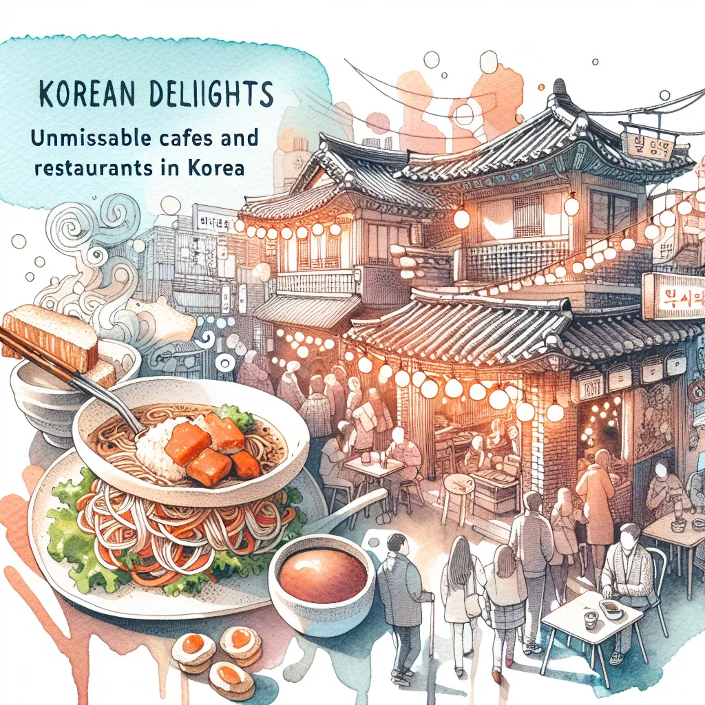 韩国美食-韩国不可错过的咖啡馆和餐厅