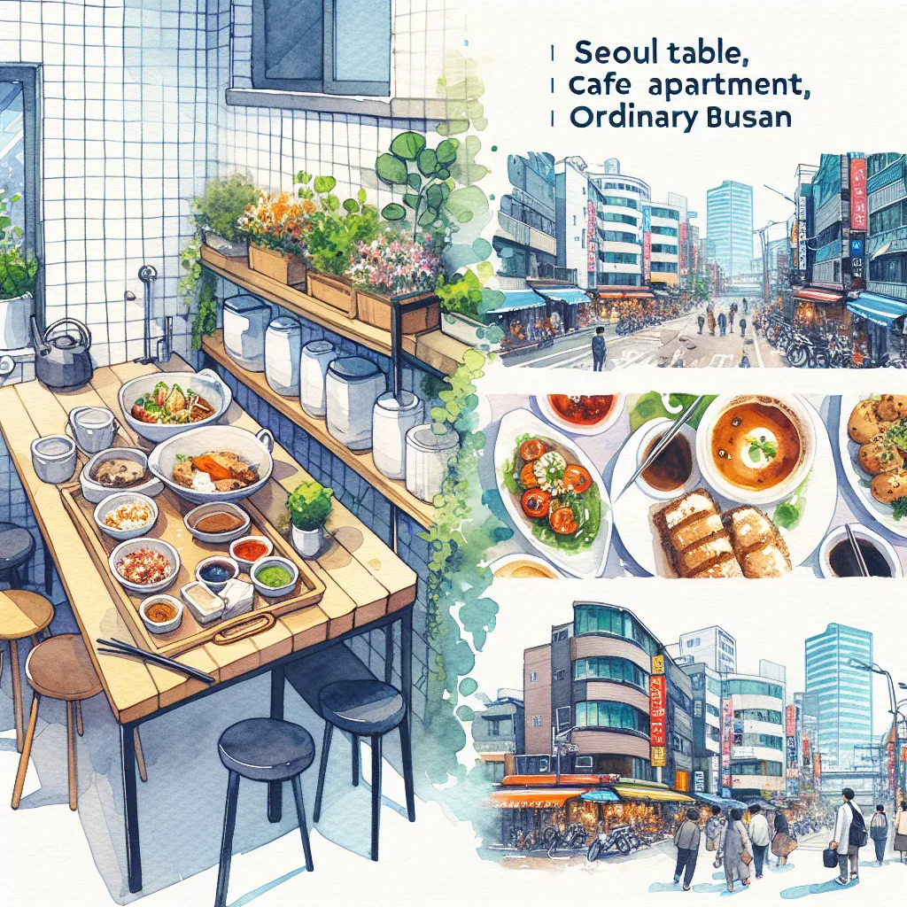 首尔-Table-cafe-apartment-ordinary-釜山